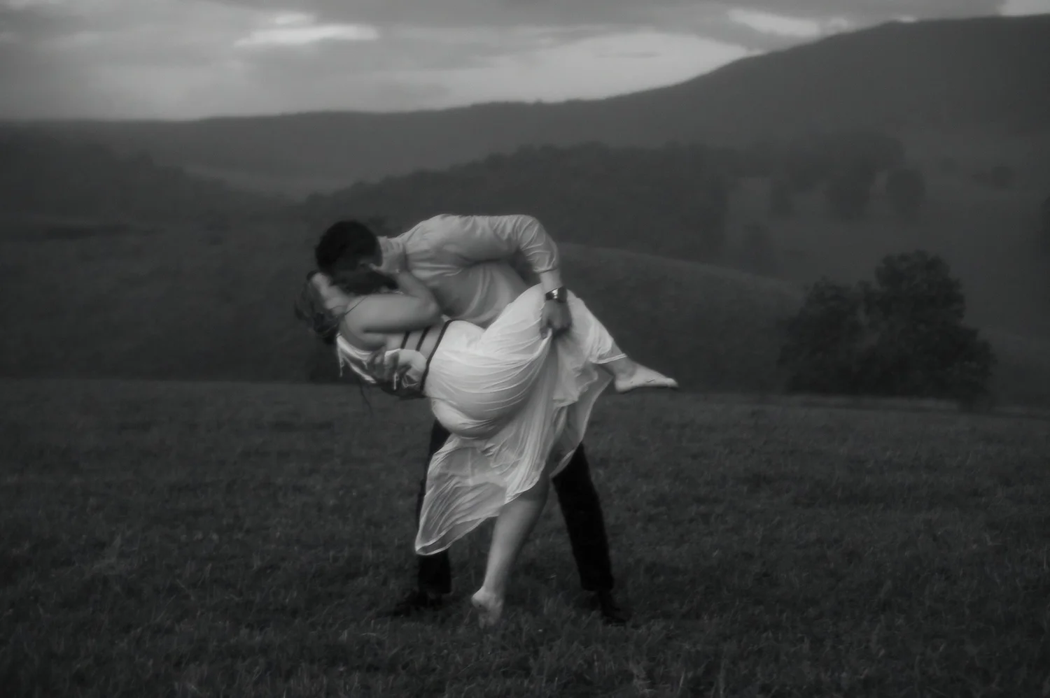 Photograph from Cortney + Seth Engagement: A Romantic Thunderstorm Engagement Photoshoot by River Songs Photos