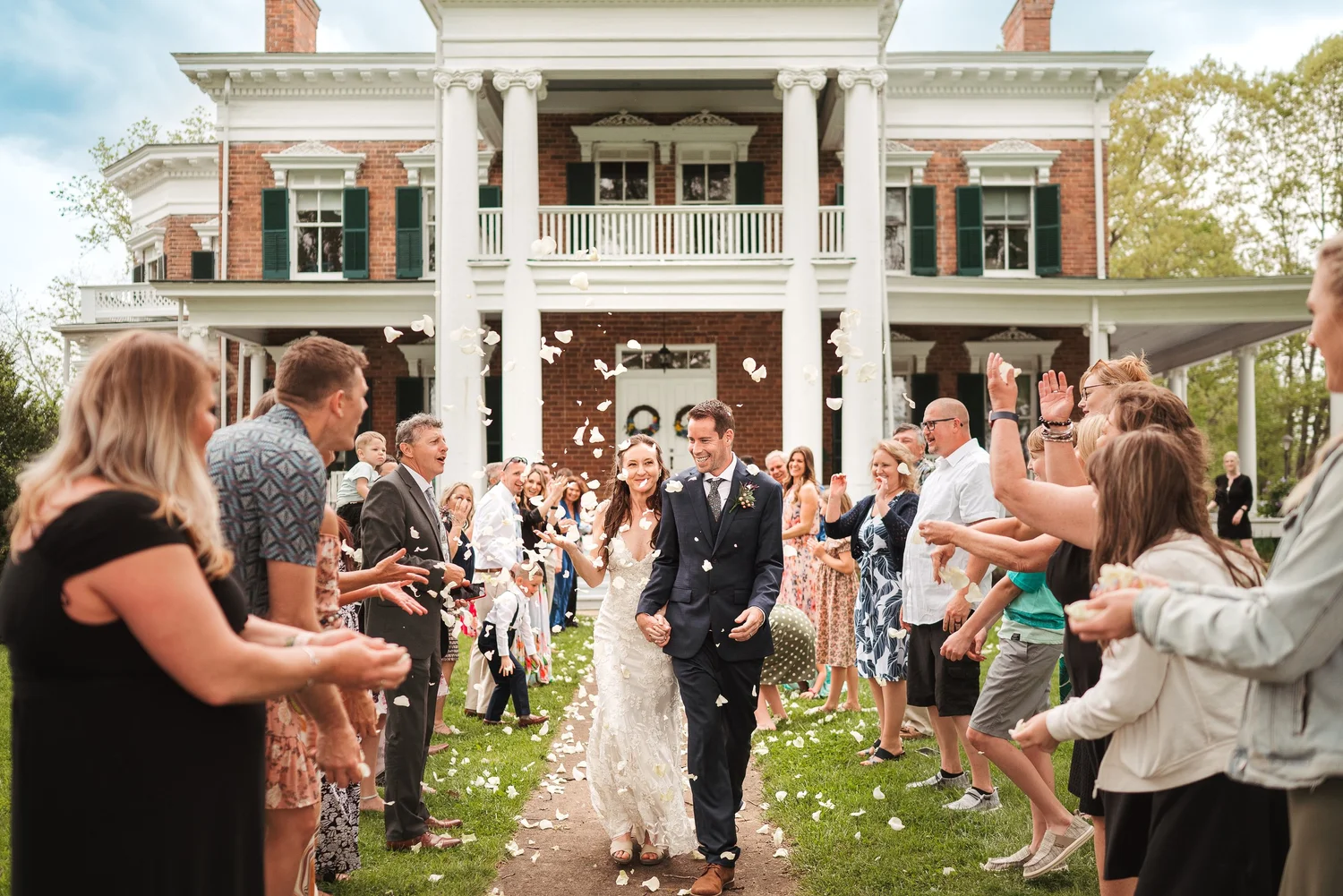 Photograph from April and Kyle’s Wedding at Rockwood Manor by River Songs Photos